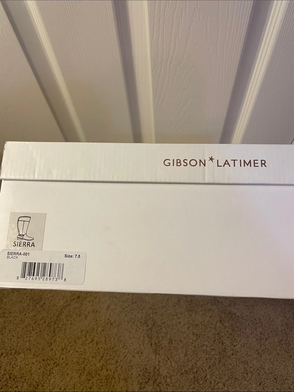 Gibson Latimer Tall Black Over-the-Knee Riding Boots